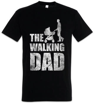 Urban Backwoods The Walking Dad Herren T-Shirt schwarz