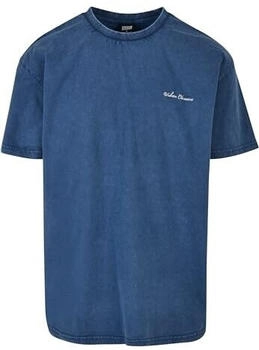 Urban Classics TB5565 Oversized Small Embroidery Tee T-Shirt spaceblue