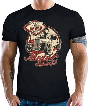 Gasoline Bandit Biker Racer T-Shirt Motor Spirit