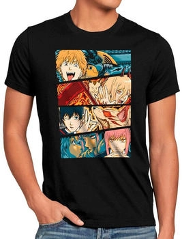style3 T-Shirt Devil Hunters denji anime manga chainsaw man