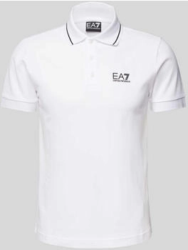 Emporio Armani Poloshirt 'TRAIN CORE' slim fit weiß