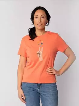 watapparel Print-Shirt 'Spread Love' fiesta