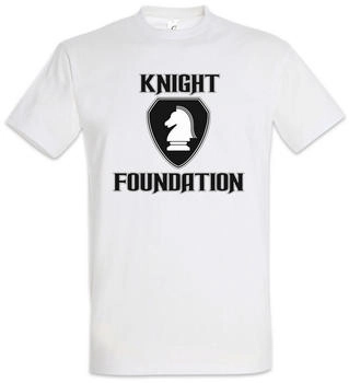 Urban Backwoods White Knight Foundation Logo T-Shirt weiß