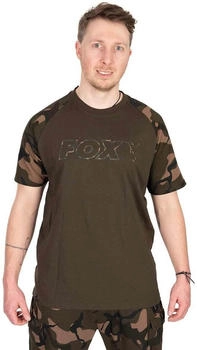 Fox Outline T-Shirt khaki camouflage