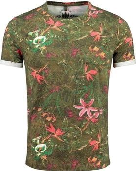 Key Largo Jungles Round T-Shirt olive 1514