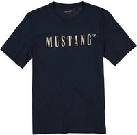 Mustang 1014695, Mustang Herren T-Shirt AUSTIN - Regular Fit XXL Carbon 4135