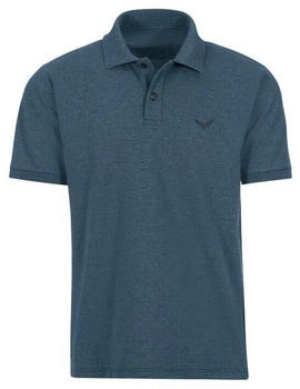 Trigema Poloshirt Deluxe Piqué jeans-melange
