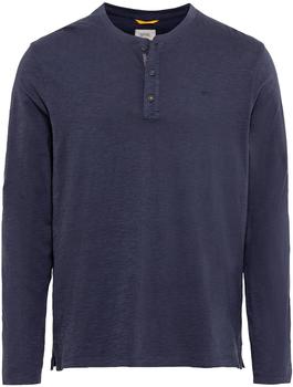 Camel Active Longsleeve kurze Knopfleiste marine Camel Active Longsleeve kurze Knopfleiste marine