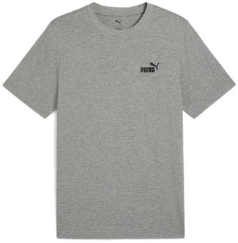 Puma ESS Small No Logo Tee Sportshirt grau