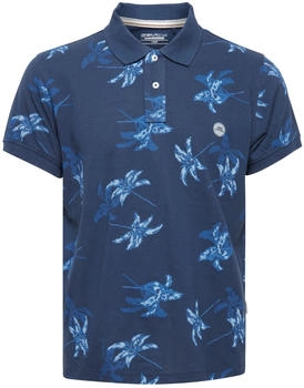 Blend Shirt blau navy hellblau