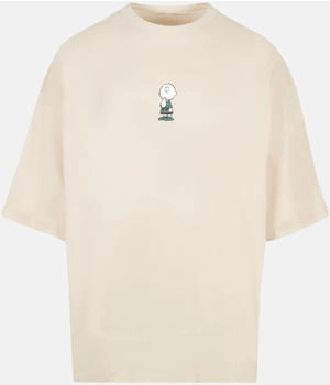 Merchcode Mp5000479-peanuts Charlie Brown Huge Tee T-Shirt whitesand