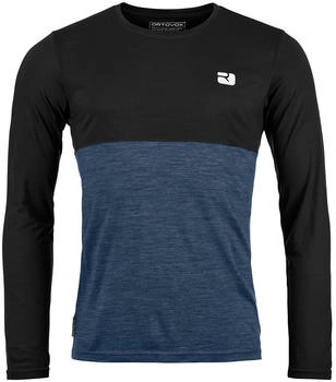 Ortovox 150 Cool Logo LS M (84061) black raven/blue