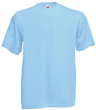 Fruit of the Loom T-Shirt blau Sky