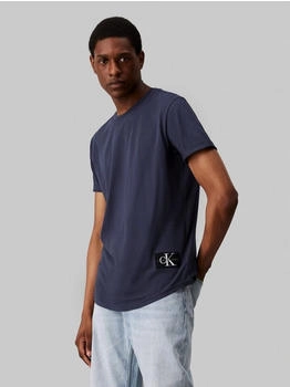 Calvin Klein T-Shirt BADGE TURN UP SLEEVE Logopatch ink