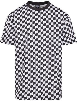 Urban Classics Oversized Check Tee blackcheck
