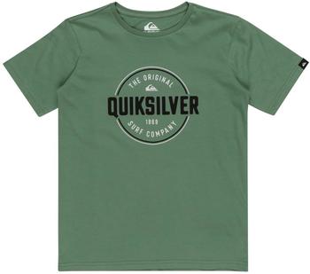 Quiksilver Kinder T-Shirt Circle Up grün