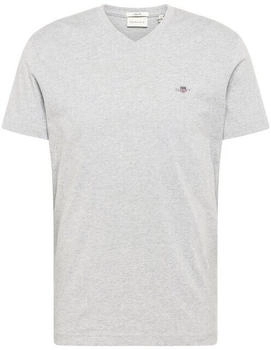 GANT T-Shirt navy graumeliert kirschrot weiß 10749150