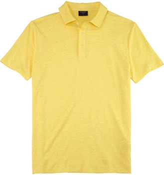 OLYMP Casual Wirk Leinen Poloshirt Kurzarm (5429-52-51) gelb