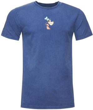 Recovered T-Shirt 'Disney Goofy Side Profile' blau