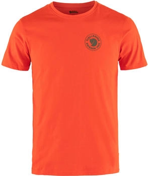 Fjällräven Logo T-shirt flame orange