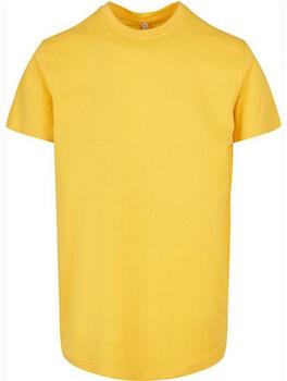 Build Your Brand BB010-Basic Round Neck T-Shirt taxi gelb