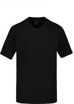 JP 1880 T-Shirt Basic V-Ausschnitt schwarz 702415130