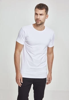 Urban Classics Fitted Stretch Tee wei&szlig;