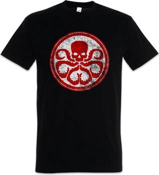 Urban Backwoods Hydra Vintage Logo II T-Shirt schwarz