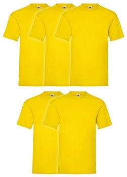 Fruit of the Loom Valueweight T-Shirt sonnenblumengelb