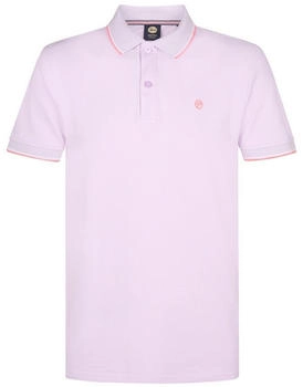 Petrol Industries Poloshirt Wave lilac grau
