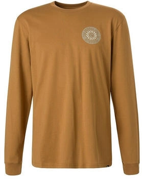 Quiksilver Longsleeve Langarm Baumwolle braun