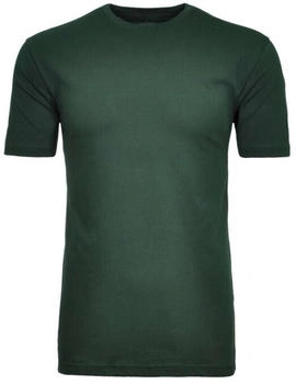 Ragman T-Shirt Rundhals dunkelgrün
