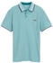 dark green white two tone: Tom Tailor Piqué Poloshirt mit Stretch (1045629)