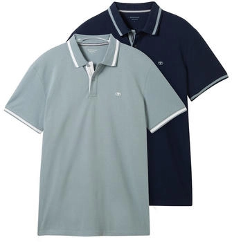 Tom Tailor Poloshirts im Doppelpack sky captain blue (1042387)