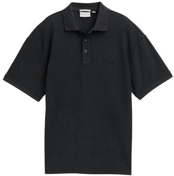 Tom Tailor Kleid mit Raffungen Black Zig zag Design (1045337)