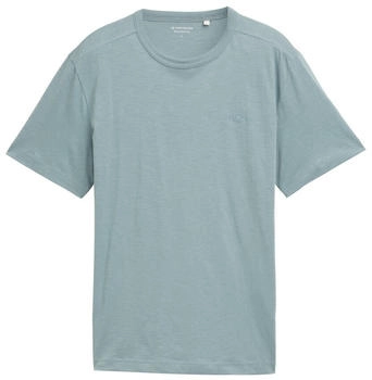 Tom Tailor Basic T-Shirt aus Baumwolle (1045627) grey mint