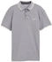tarmac grey white two tone: Tom Tailor Piqué Poloshirt mit Stretch (1045629)