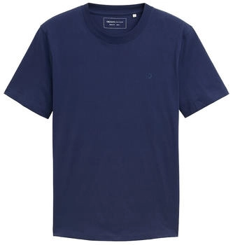 Tom Tailor Denim 1037655 Basic T-Shirt aus Baumwolle Dark Blueberry (1037655)