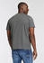 Delmao T-Shirt Kurzarm bedruckt Rundhals 100% Baumwolle grau