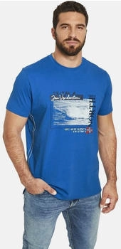 Jan Vanderstorm T-Shirt PITTER blau schwarz
