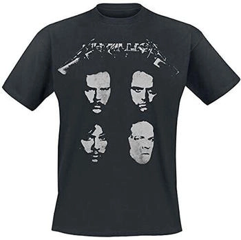 Metallica Faces T-Shirt schwarz