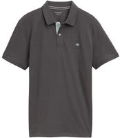 TOM TAILOR Poloshirt mit Knopfleiste und Logo