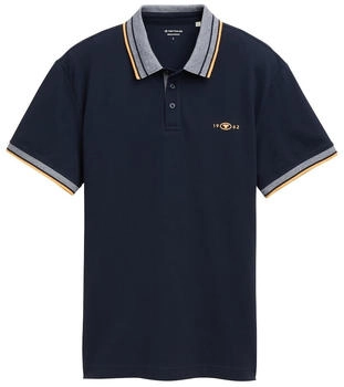 Tom Tailor Piqué Poloshirt mit Stretch (1045629) sky captain blue