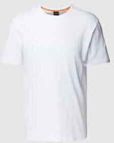 Boss Orange T-Shirt reine Baumwolle weiss 50508243
