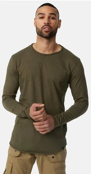 Indicode Langarmshirt khaki