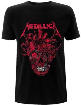 Metallica Heart Skull schwarz T-Shirt