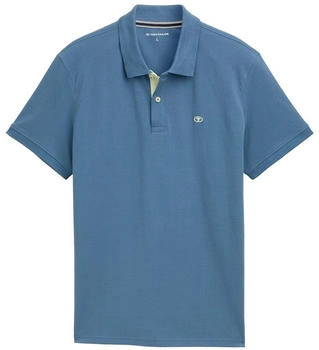 Tom Tailor Poloshirt Piqué Poloshirt aus Baumwolle mystical blue (1031006)