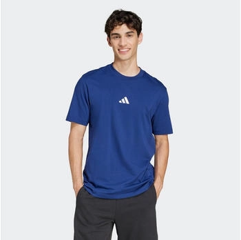 Adidas essentials logo single jersey kurzarm-t-shirt jf1093