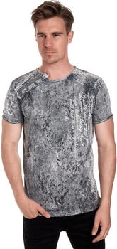 Rusty Neal T-Shirt im Vintage-Look anthrazit