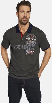 Jan Vanderstorm Poloshirt ERLING dunkelgrau